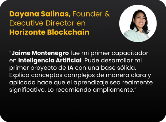Testimonio_Bootcamp-Inteligencia-Artificial_ConexIA-Latam_Jaime-Montenegro